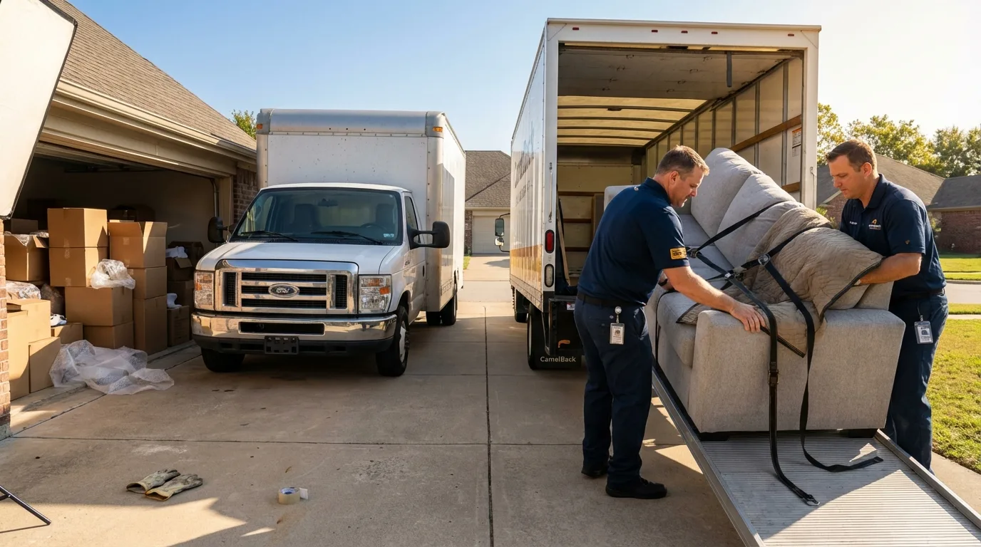 DIY truck vs professional crew comparison in Dyersville